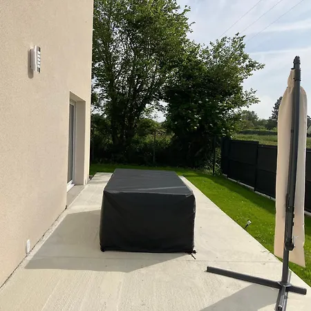 בית נופש Au Pied Des Batteries Longues-sur-Mer